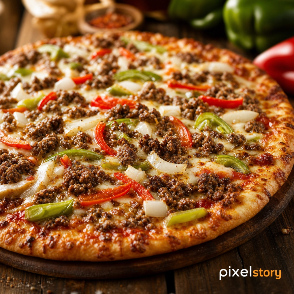 Beef Overload Pizza