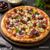 Mediterranean Veggie Pizza