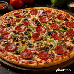 Pepperoni Supreme Pizza