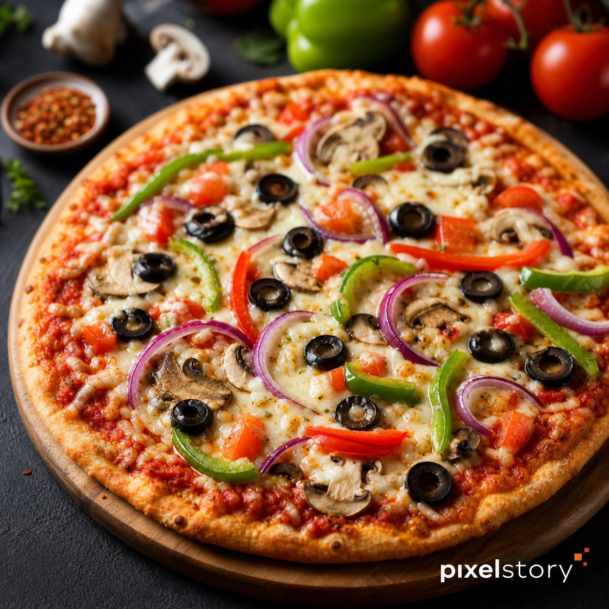 Vegan Supreme Pizza
