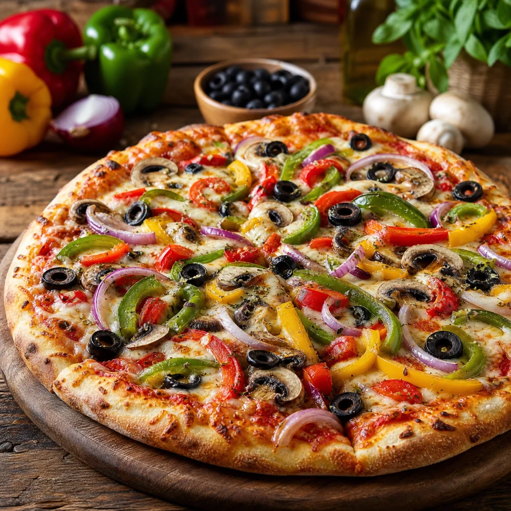 vegan cheese pizza